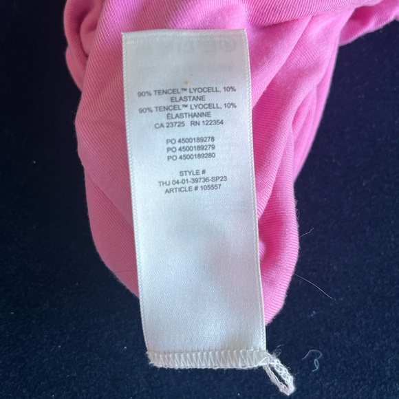 Wilfred pink knit tank, size xsmall - Picture 2 of 6